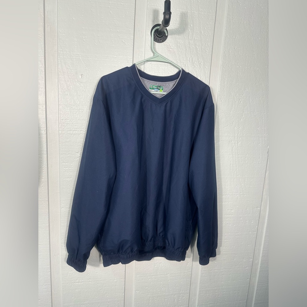 Pro Tour Men’s Blue Pullover Size Large EUC